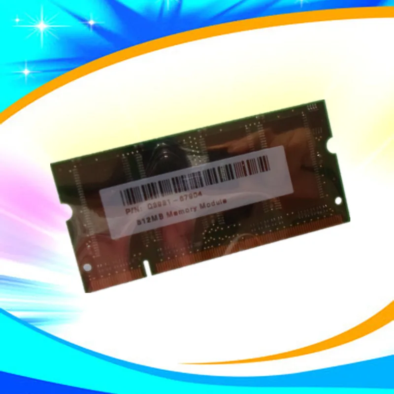 Оригинальный цветной принтер LaserJet CM6030 MFP ram CP6015n 512 MB 167 MHZ 200-pin DDR DIMM модуль памяти