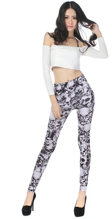 Online kopen Wholesale schedel broek uit China schedel