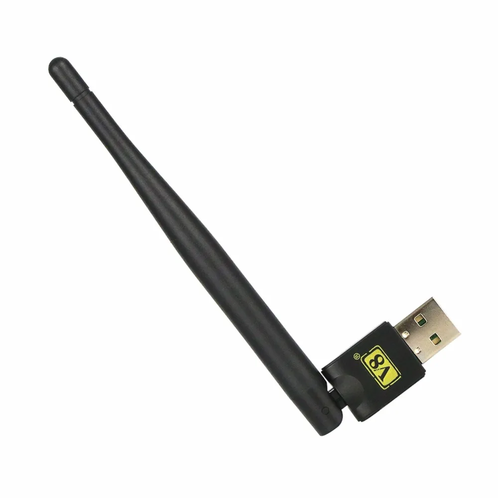 [Подлинный] полезный USB Wi Fi беспроводной RT5370 HD wifi адаптер ТВ приемник для V7 V8S D1S