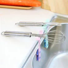 Wsomigo 1 unid color al azar cocina Herramientas fruta creativa drenaje estante gadget cocina pan espátula cuchara Percheros cocina Accesorios- s