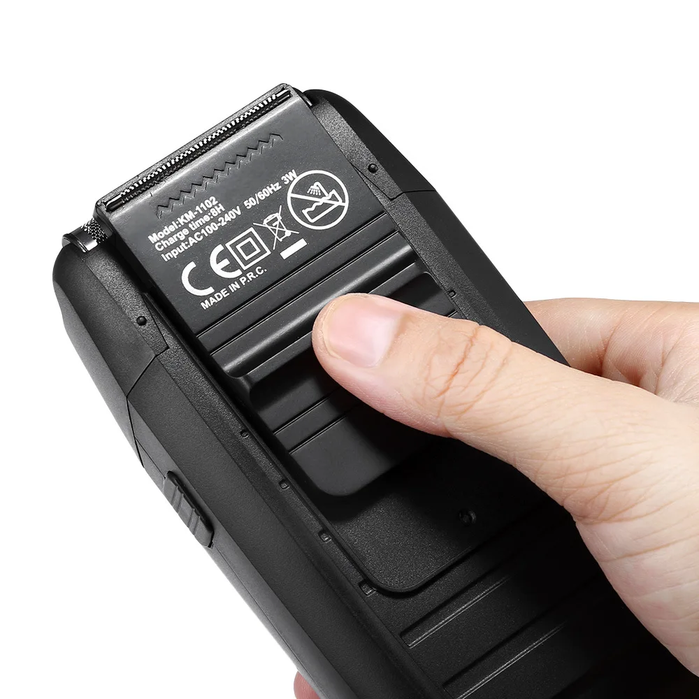 

Multifunction Kemei Beard Trimmer Shaver Hair Removal Shaver Electric Shaver Razor Cordless Shaver Twin Blade Shaving Machine