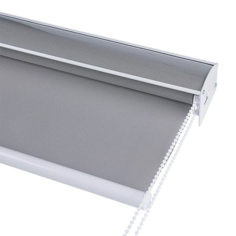 Persianas enrollables de tamaño personalizado de luz diurna y Blackout Sistema de cubierta de polvo de gran resistencia persianas enrollables dormitorio Cocina Oficina Persianas enrollables de tamaño personalizado de luz diurna y Blackout Sistema de cubierta de polvo de gran resistencia persianas enrollables dormitorio Cocina Oficina