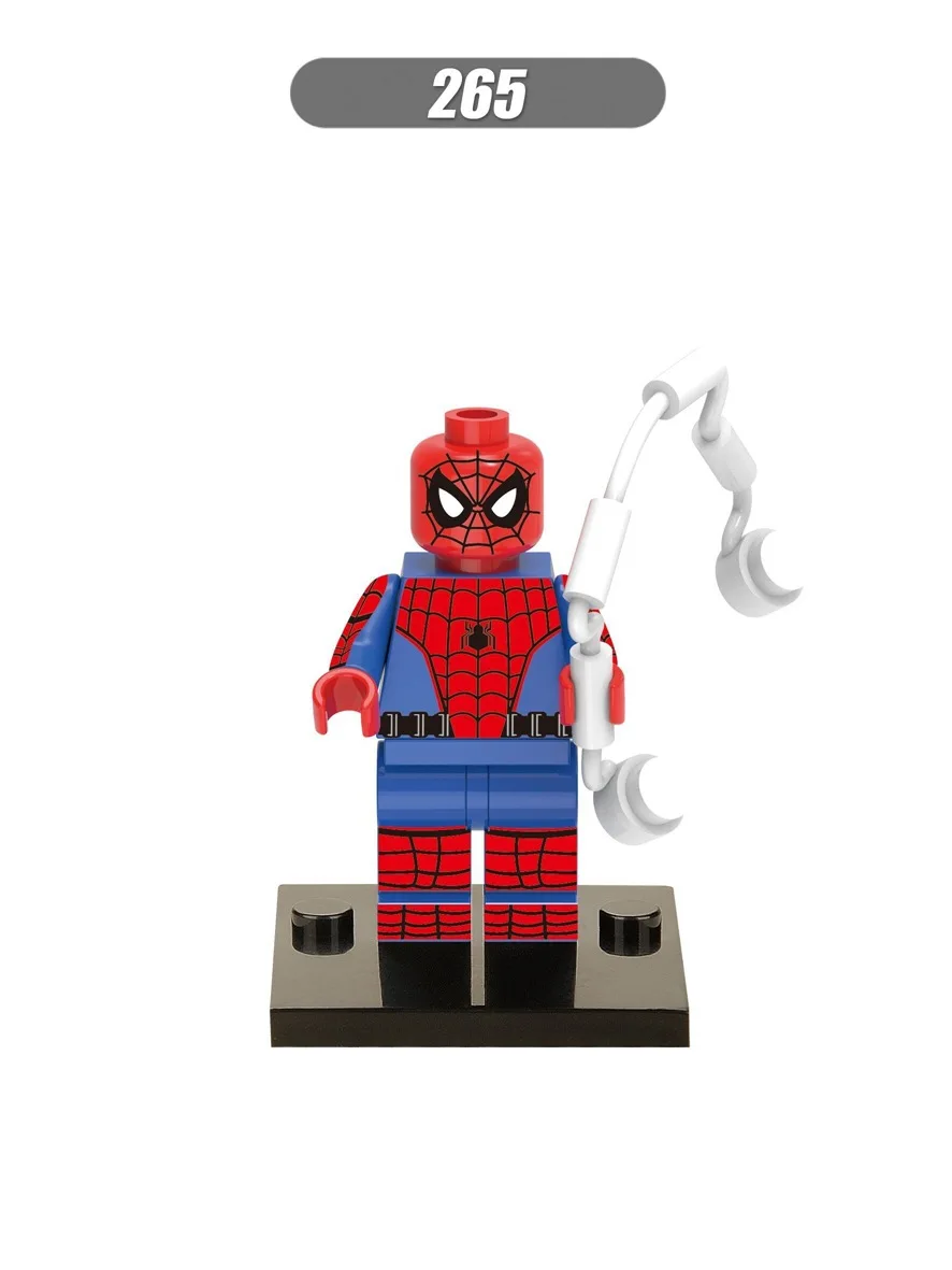 Legoingly Marvel ant супергерой Железный человек Черная пантера военный аппарат Человек