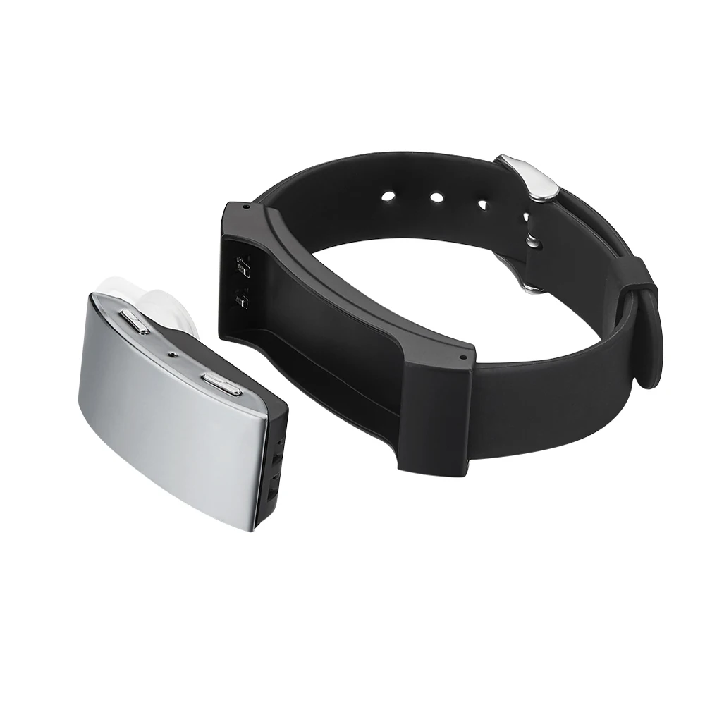 Новое поступление режим 2 в 1 Talkband K2 Bluetooth Smart Браслет стерео наушники гарнитура Sleep