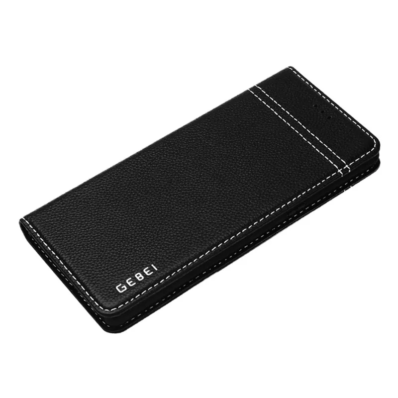 

Luxury Original GEBEI Brand Genuine Leather Flip Cover Case For Samsung Galaxy Note 8 Cases With Stand Features