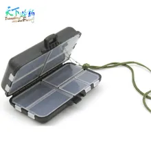 Дорожная рыболовная коробка 65 г/2,3 унций 11,4 см* 7,3 см* 3,4 см/4.5in* 2.9in* 1.3in 9 Отсеков Высококачественная коробка для ловли нахлыстом Porta Joias