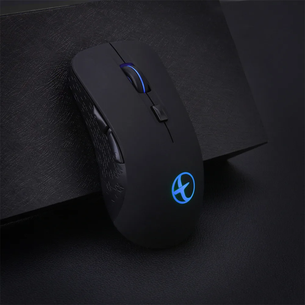 

Wireless mouse game dedicated wifi mouse Bluetooth 4.0 and 2.4G dual mode rechargeable variable light game wireless light mouse