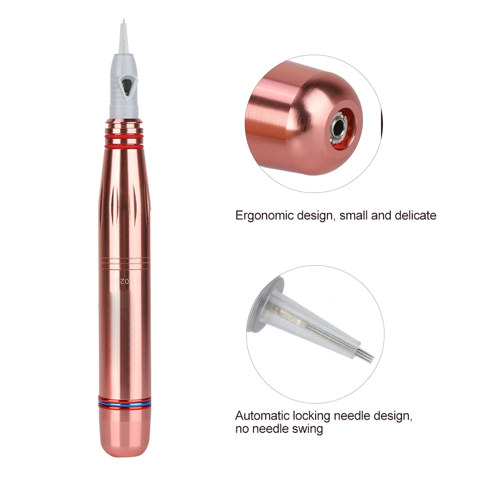 Перманентный макияж устройство для бровей губ подводка для глаз тату машина комплект с картриджем иглы для губ тату машина ручка Перманентный макияж