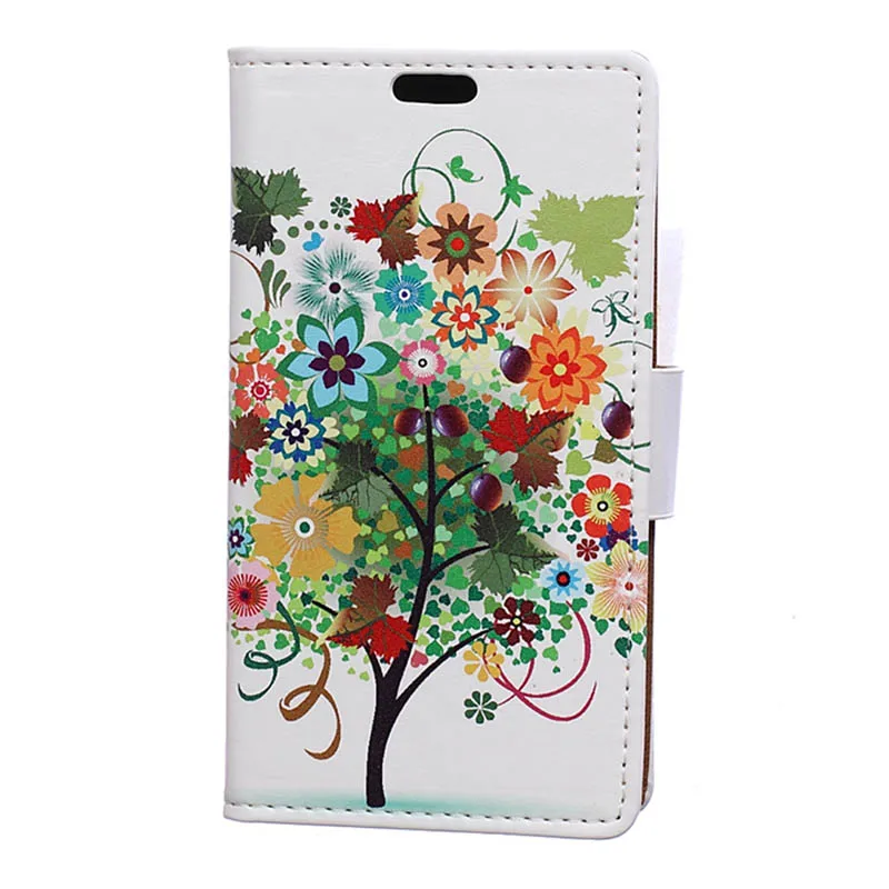 Роскошный кожаный чехол-бумажник с изображением голубого дерева для Huawei Honor 6a 6 A DLI-AL10 DLI-TL20 5," Чехлы для мобильных телефонов Funda - Цвет: 2