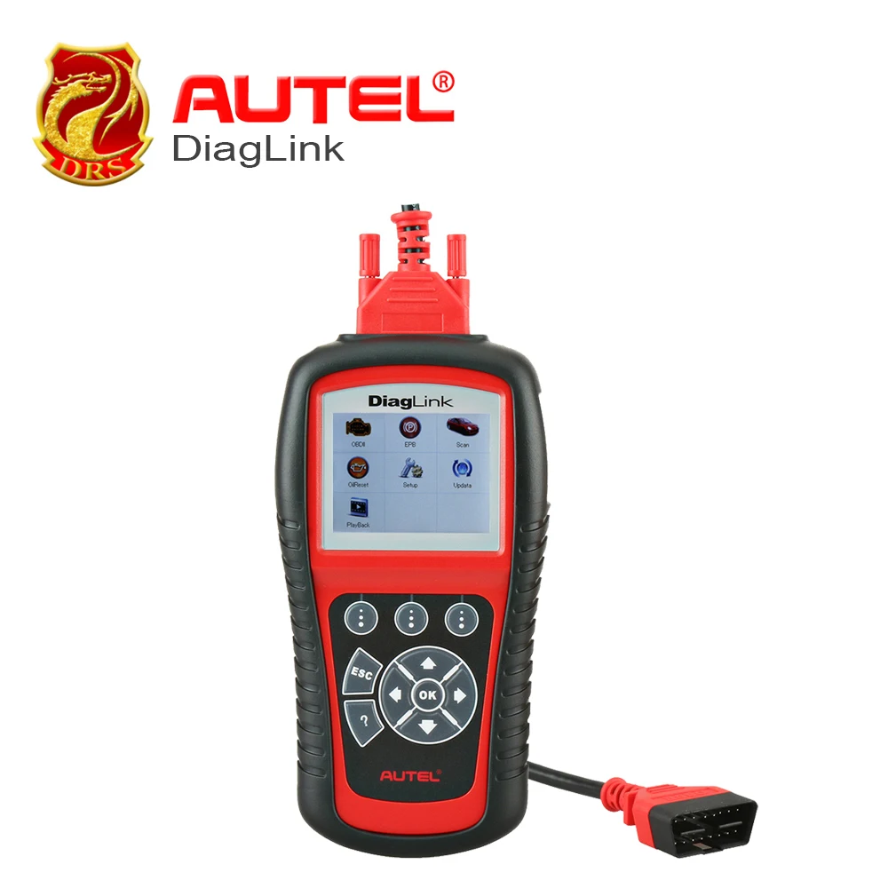 

Autel Diaglink OBDII/EOBD Auto Diagnostic Multi-System Code Reader Scanner Tool with Auto Scan OLS, EPB and ABS Maintenance