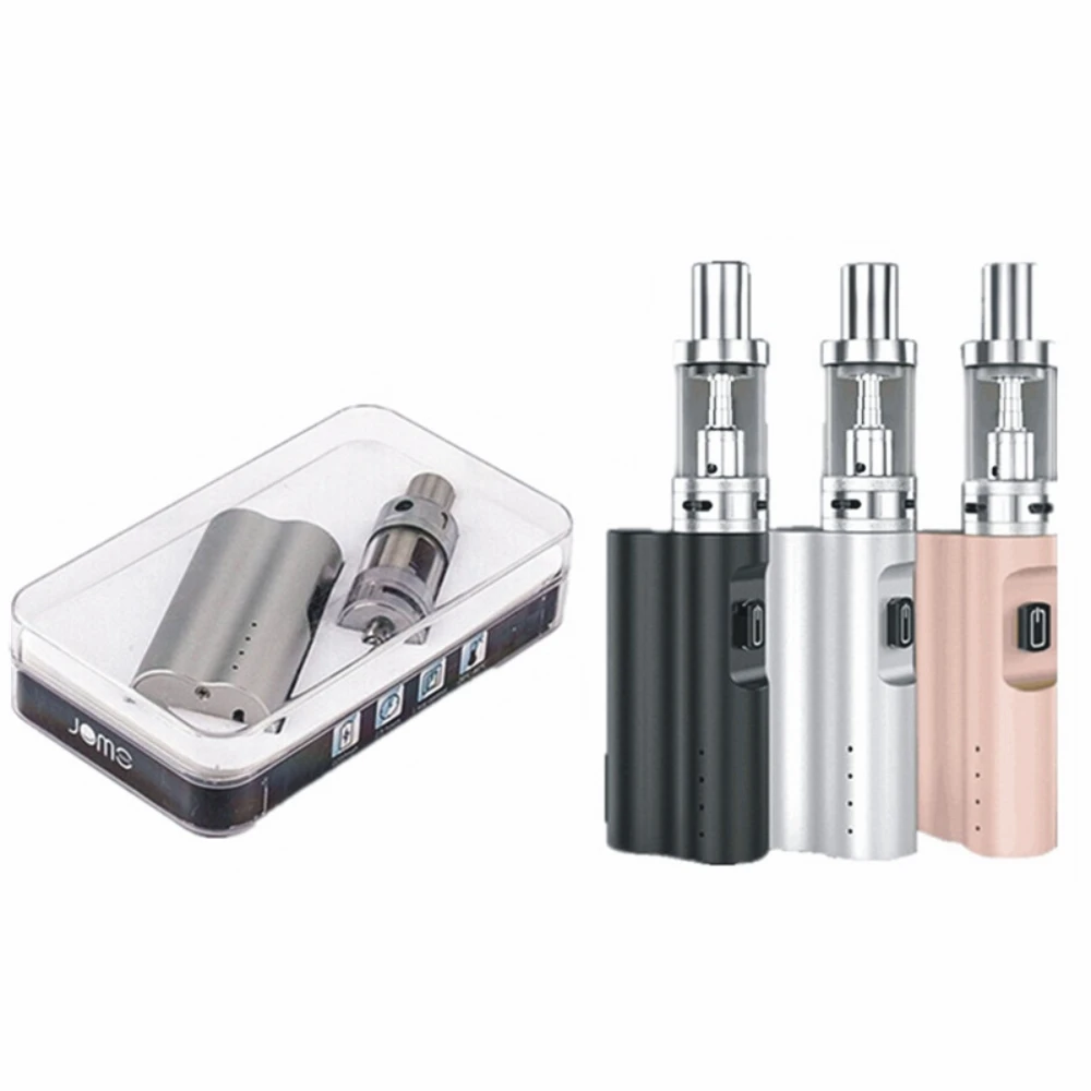 

2pc Original JOMOTECH Lite 40s Kit LA DPT Electronic Cigarette Vaporizer Spray Box Mod 2200mah E Cigarette Kit 3ml Tank