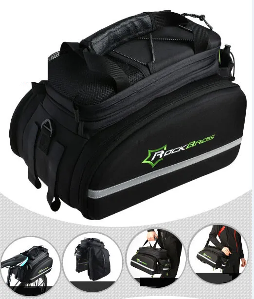 Сумка для багажника, велосипедная сумка для заднего хода, многофункциональная велосипедная дорожная сумка, велосипедная сумка на седло