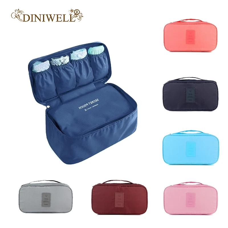  Travel Bra Storage Bags Organizer For Clothes Tidy Pouch Portable Luggage Underwear Toiletry Makeup