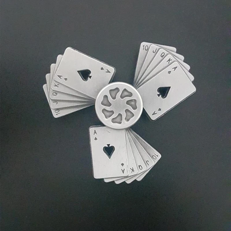 Новейший Спиннер цветной треугольный для покера высокая скорость тревога стресс