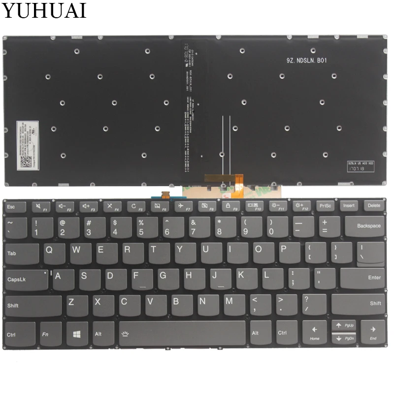 

NEW US keyboard for Lenovo ideapad 330S-14 330S-14IKB 330S-14AST US laptop keyboard with backlightt