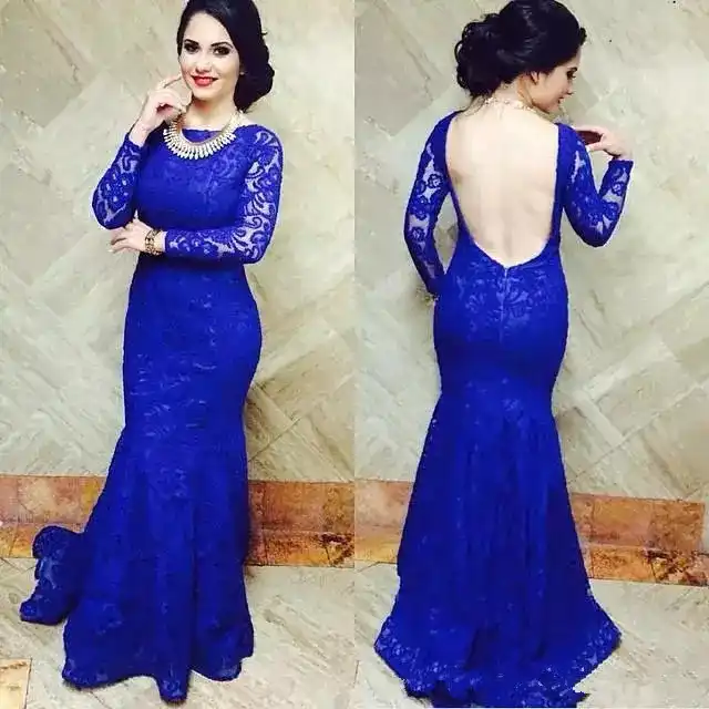 royal blue lace dress plus size