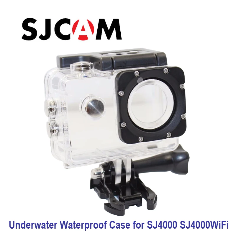 Original Underwater Waterproof Case for SJ4000 Diving 30M extreme Helmet Cam Mini Camcorder DVR Free shipping! | Электроника