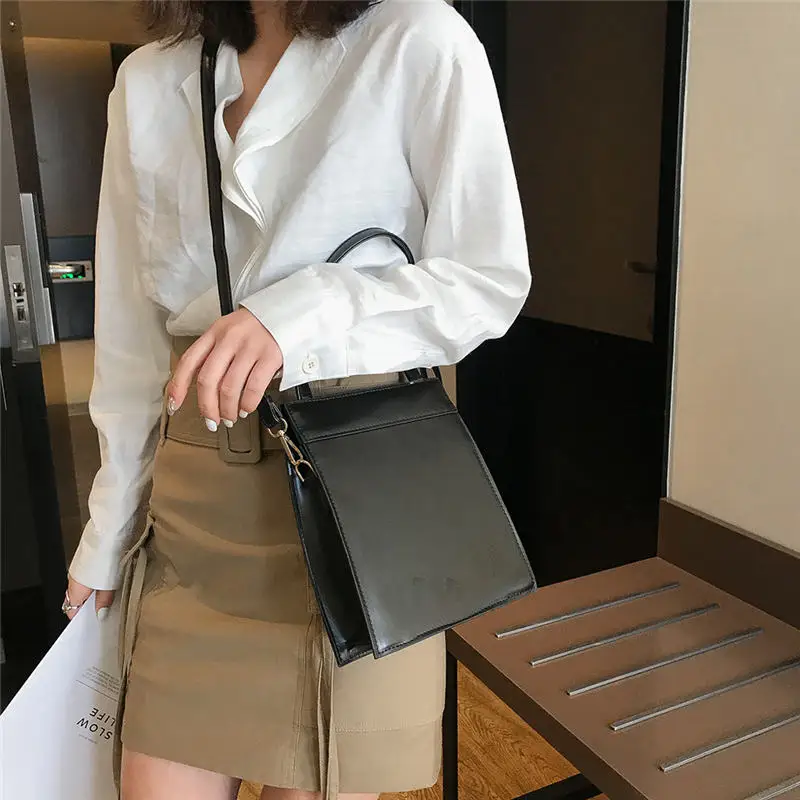  Simple Pure Color Shoulder Bag Crossbody Bag for Women 2019 Messenger Bags handbag women's bag bolsa feminina sac a main 40AP0211