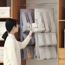 5 карманная подвесная Сумочка Кошелек сумка аккуратный органайзер для хранения Шкаф Вешалка