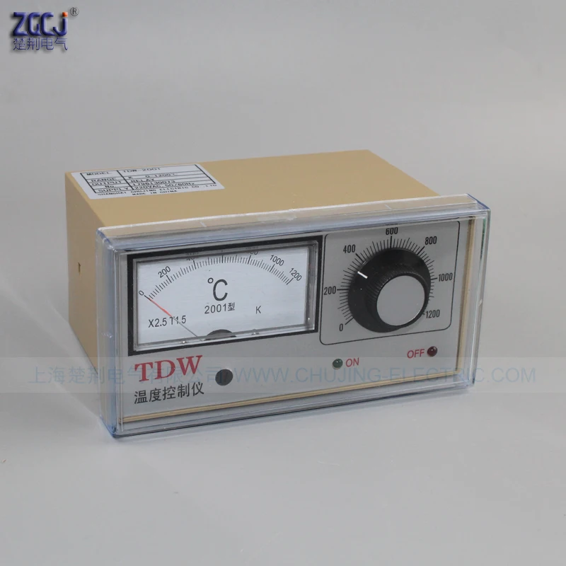 

K 0-1200 degree TDW-2001 temperature controller 1200 degree TDW thermostat with knob