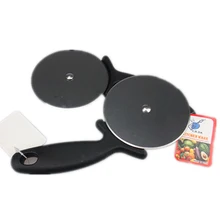 Большой размер резак для пиццы круглый разделочный кухонный нож из нержавеющей стали, ножи-001