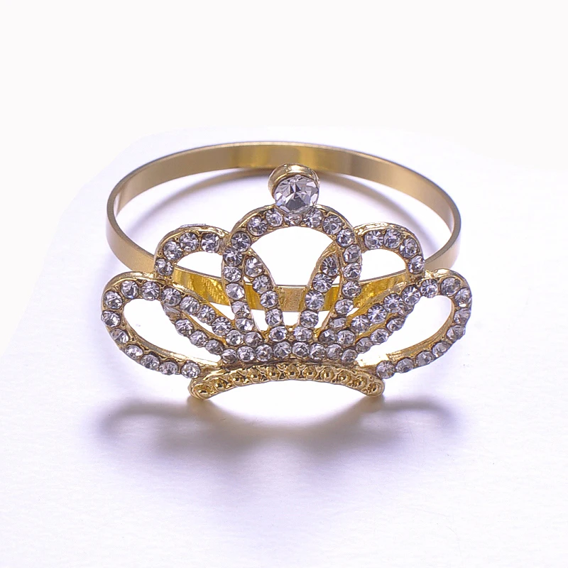 (L0401-ring) 40 мм x 30 20 шт./лот кольца с короной из горного хрусталя для украшения