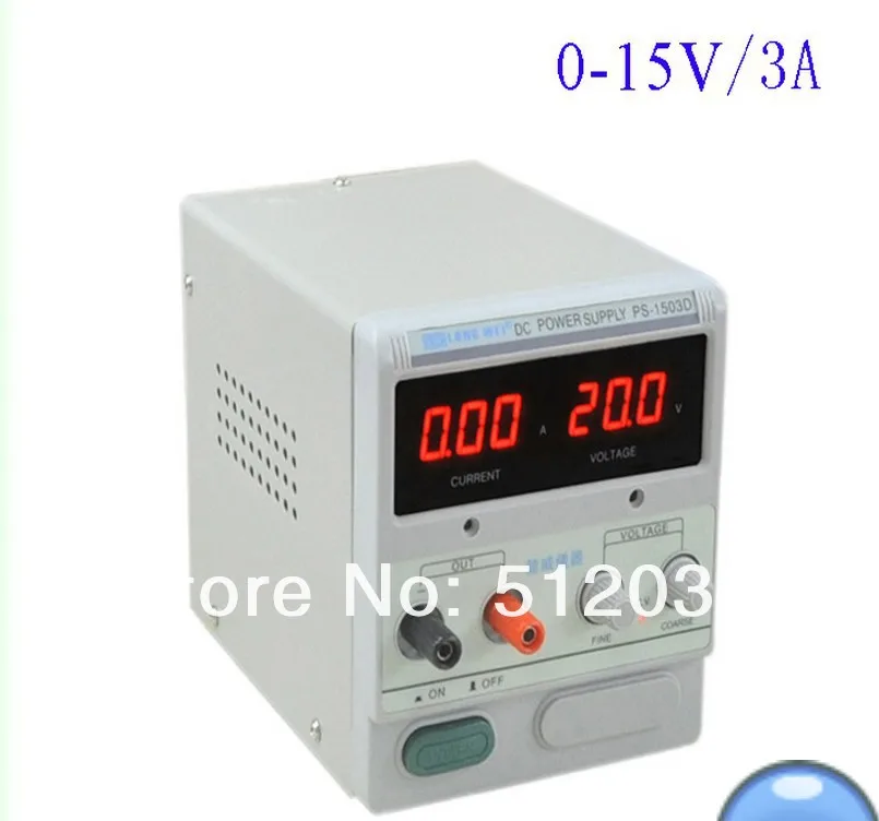Источник питания постоянного тока LW PS-1503D(0-15 V/3A
