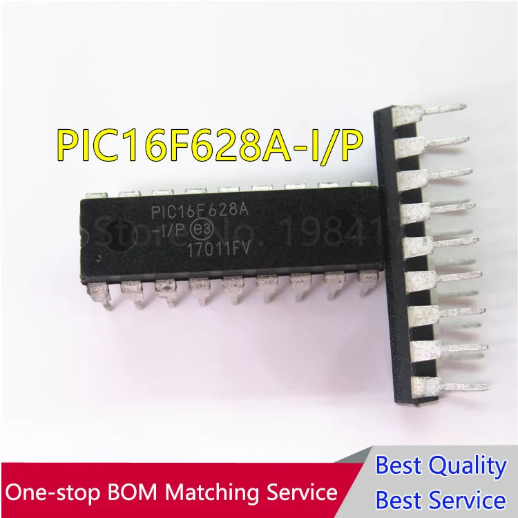 

20Pcs PIC16F628A-I/P PIC16F628A DIP18 new
