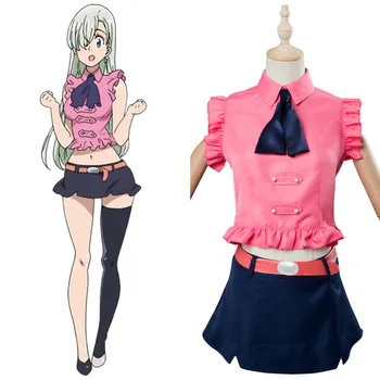 

The Seven Deadly Sins Elizabeth Liones Cosplay costume dress Halloween Carnival Cosplay