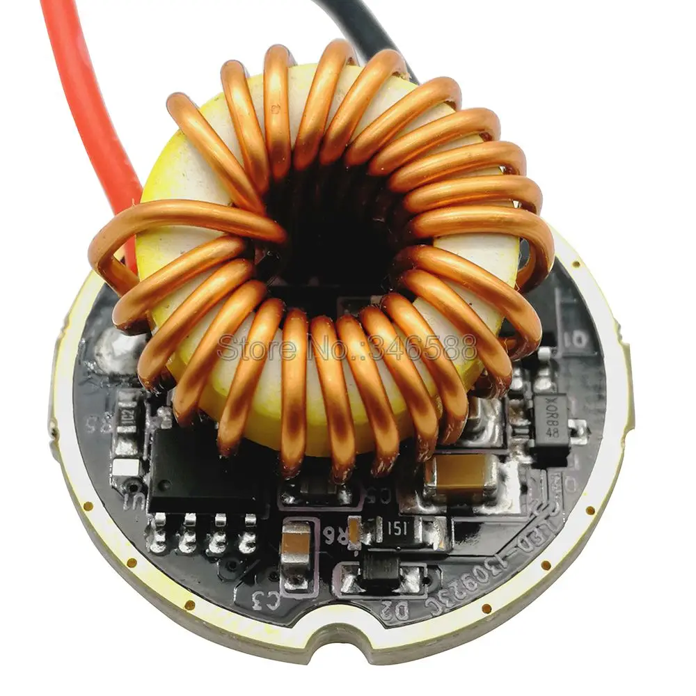 Светодиодный драйвер Cree XLamp XHP70 6 в 26 мм яркий вход 4000 мА выход 4 а 5 режимов или 1