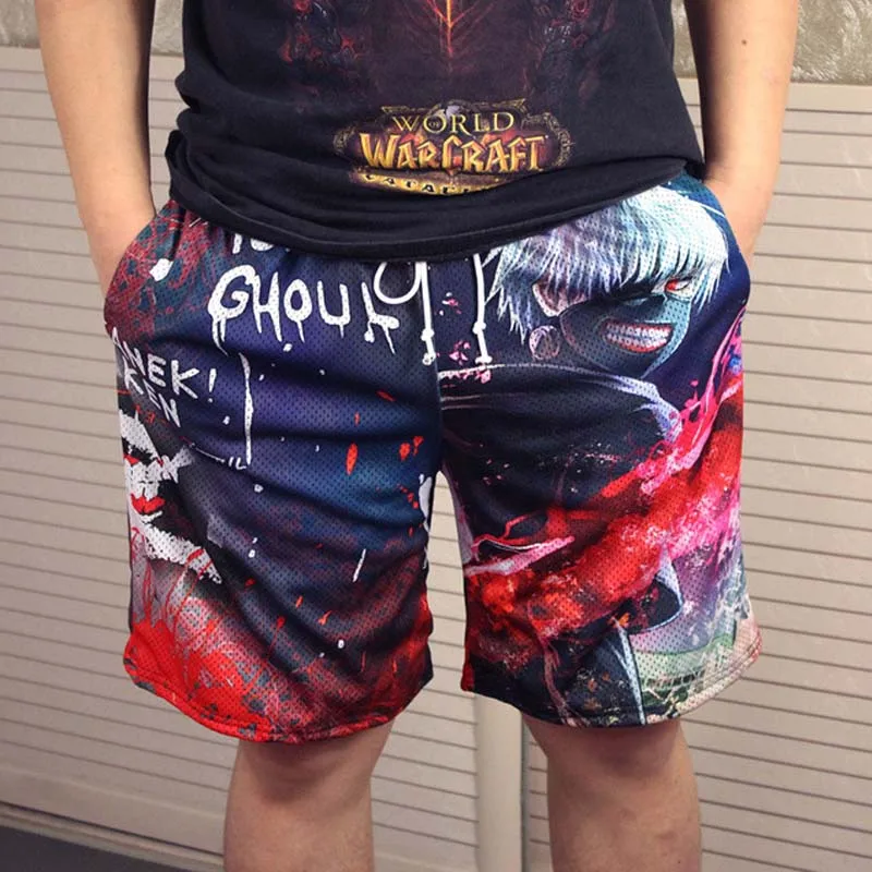 Cosroad Anime Rem Shorts Rimuru Tempest Love is War Attack on Titan Shorts Men Women Adult UnderPants Summer Beach Shorts001 (12)