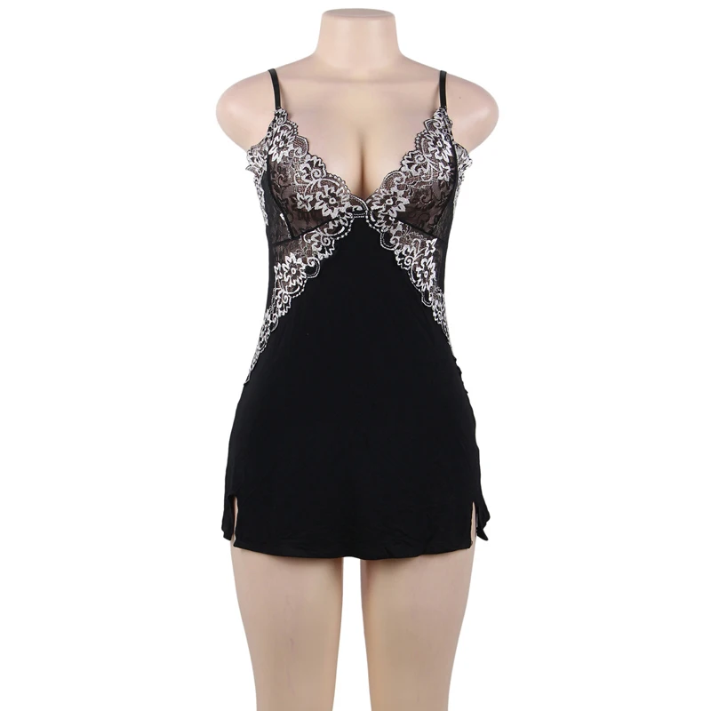 black nightwear