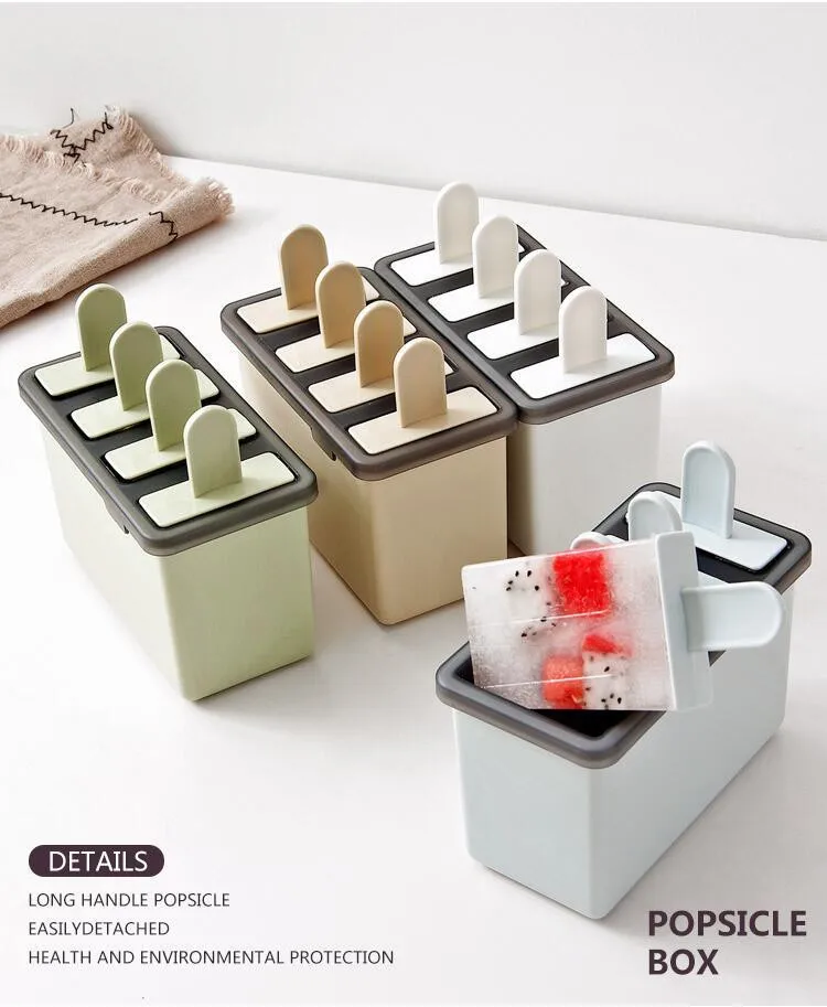 Aprince DIY Форма для изготовления мороженого Popsicle Box ледоруб кубики льда Форма домашний лед решетки коробка льда кубики льда