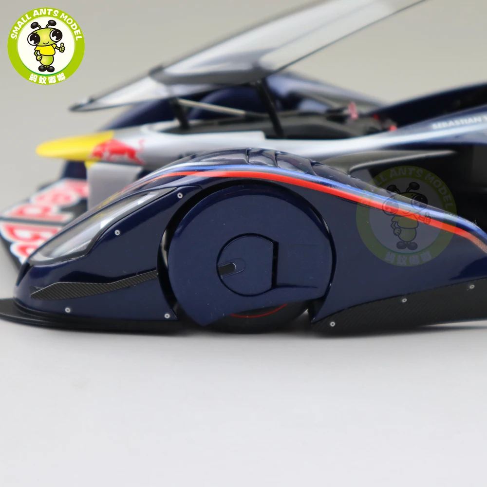 1/18 AUTOART 18118 RED BULL X2014 Вентилятор Автомобиль Себастиан веттел Модель автомобиля игрушки детские подарки коллекция