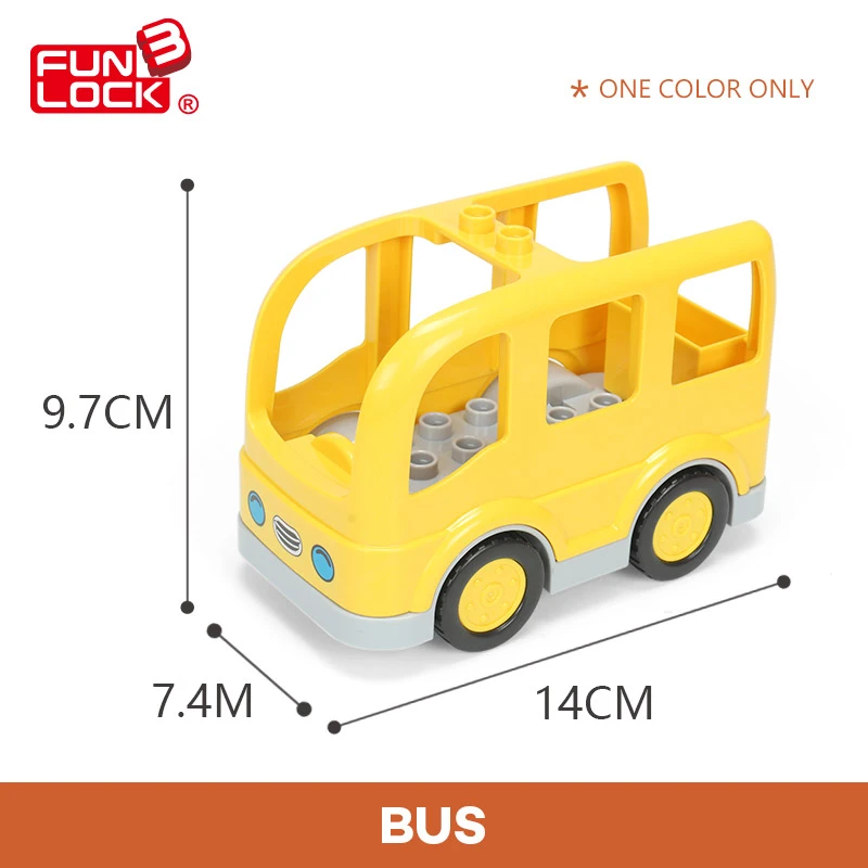 duplo yellow bus