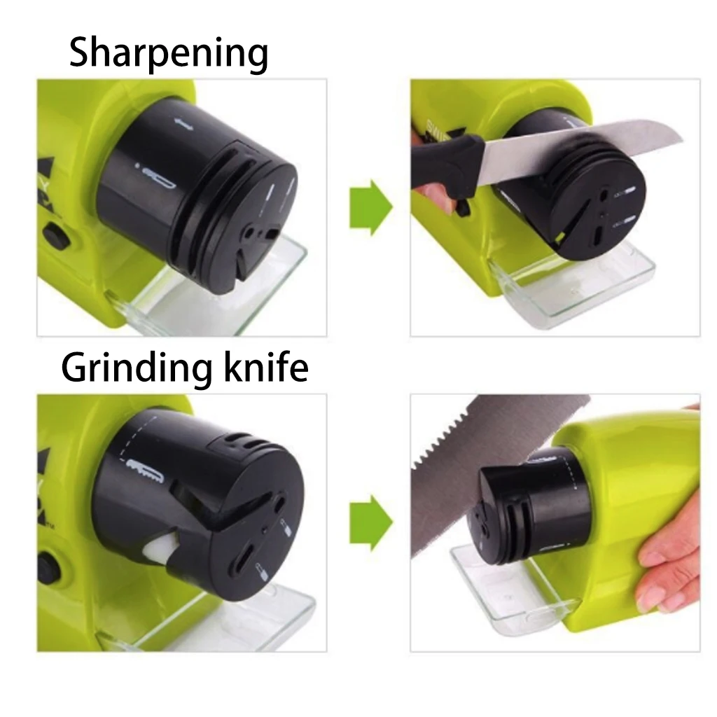 Professional Electric Knife Sharpener Motorized Knife Sharpener Motorized High-Speed Sharpening Rotating Household Tool