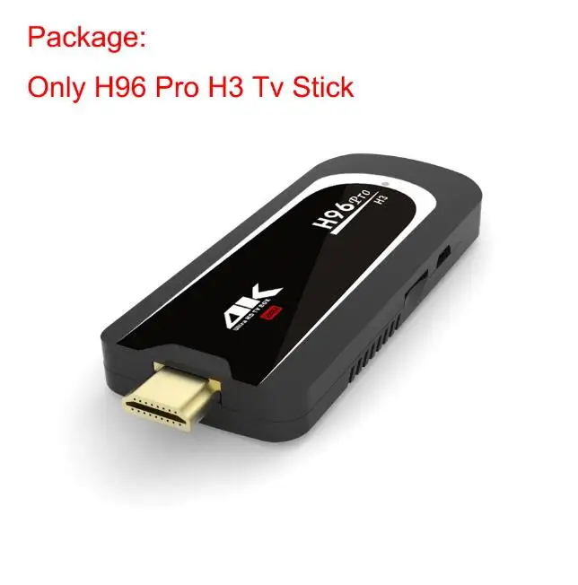 H96 Pro H3 Android 7,1 ТВ-карта Amlogic S905X четырехъядерный 2G 16G BT4.0 1080P Netflix tv BOX 2,4G 5G Wifi HDMI Miracast tv dongle - Цвет: H96 Pro H3 TV Stick