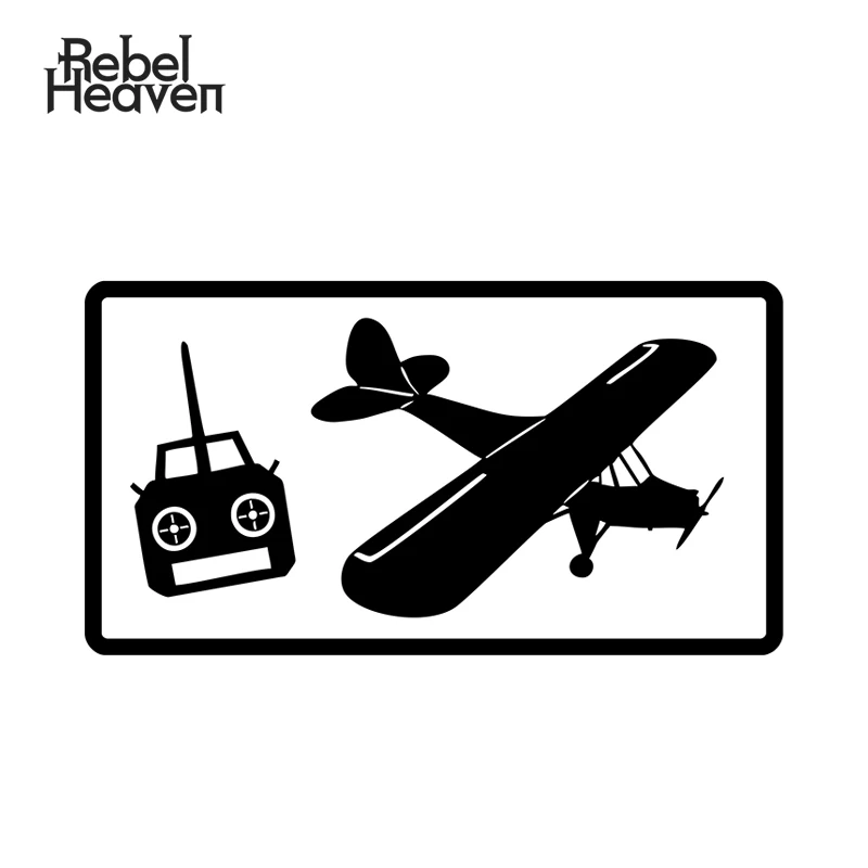 Виниловая наклейка Rebel небеса веселая утка охотник самолет RcPilot skydiing