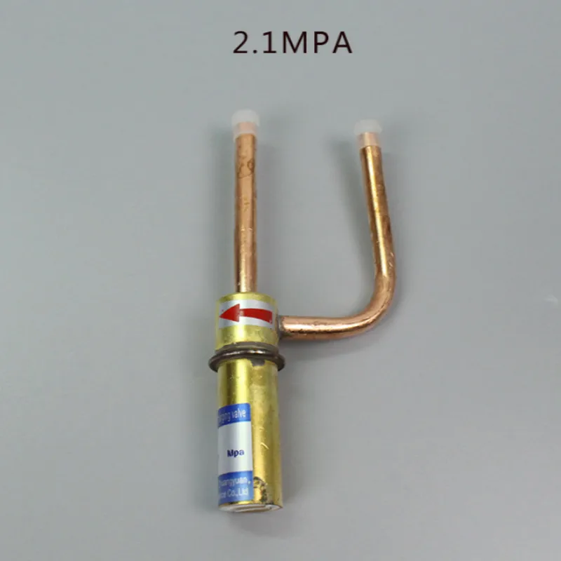 Универсальный 1.9MPa 2.1MPa 2.15MPa 2.35MPa воздушный шунтирующий клапан кондиционер клапан для сточных вод - Цвет: Темно-серый