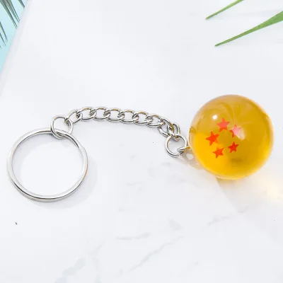 Dragon Ball Z Хрустальный шар 7 воздушный шарик с рисунком звезд брелок Экшн фигурки