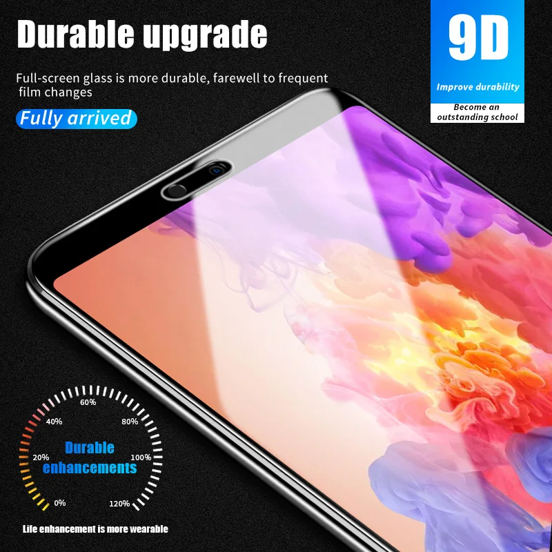 ZNP-9D-Tempered-Glass-On-The-For-For-Huawei-P20-Lite-P20-Pro-Screen-Protector-Film (1)