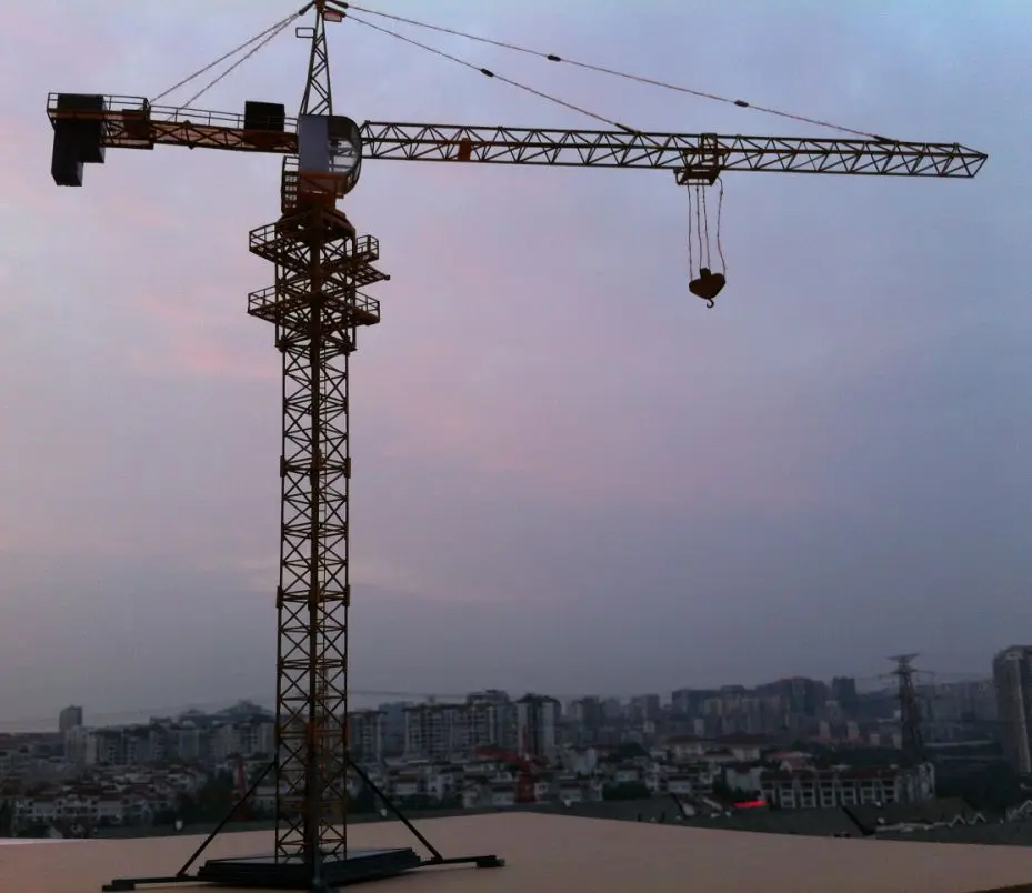 Модель поезда ho scale crane tower 1/87 diy kit архитектурный материал для модели модель стола