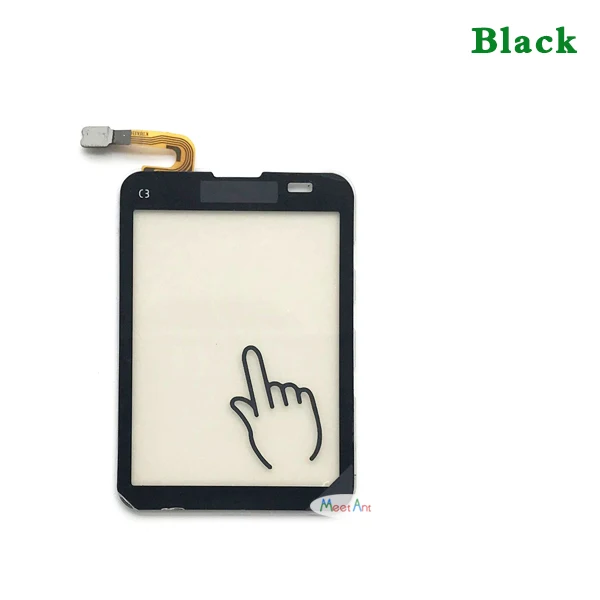 Высокое качество 3," для Nokia C3-01 C3 01 сенсорный экран дигитайзер сенсор внешнее стекло объектив панель Черный - Цвет: black No Tool