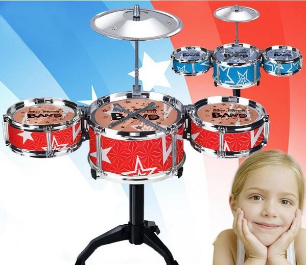 mini toy drum set