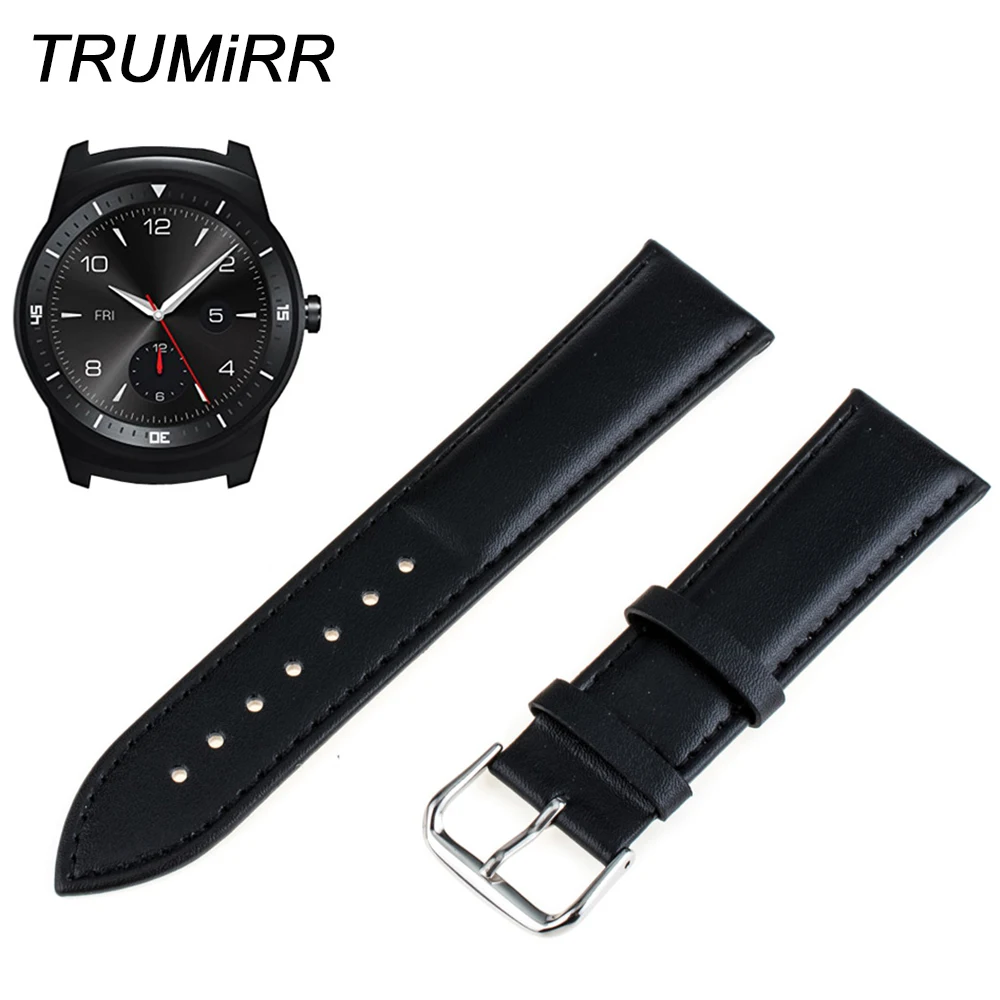 Ремешок для часов из натуральной кожи 22 мм + инструмент LG G Watch W100 W110 Urbane W150 Asus ZenWatch 1