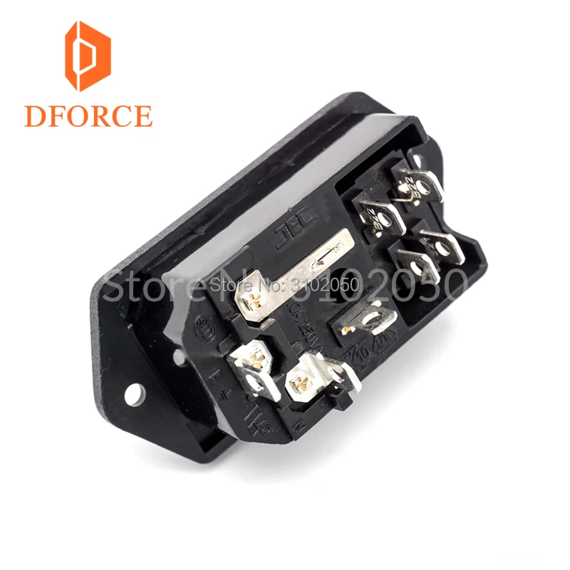DFORCE 1 шт. Запчасти для 3D принтера Trianglelab 10A 250 в 3 предохранитель переменного тока