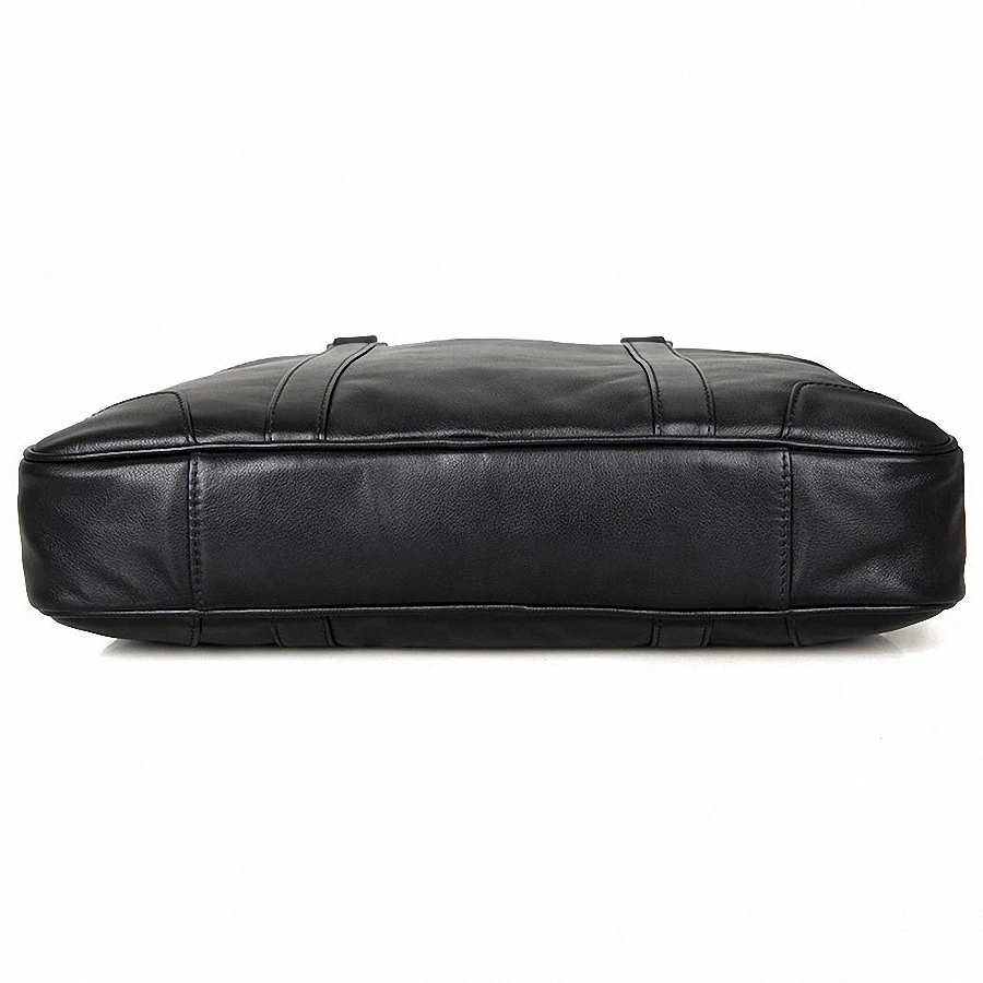 Totes 1650 15 6 Li Lässig Leder Umhängetasche Echte Business Zoll Messenger Laptoptasche Handtasche Aktentasche Black Männer x6Y8zx