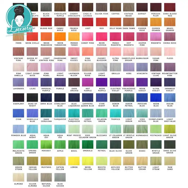 Luxury For Braiding Henlon High Temperature 154 Colors Synthetic