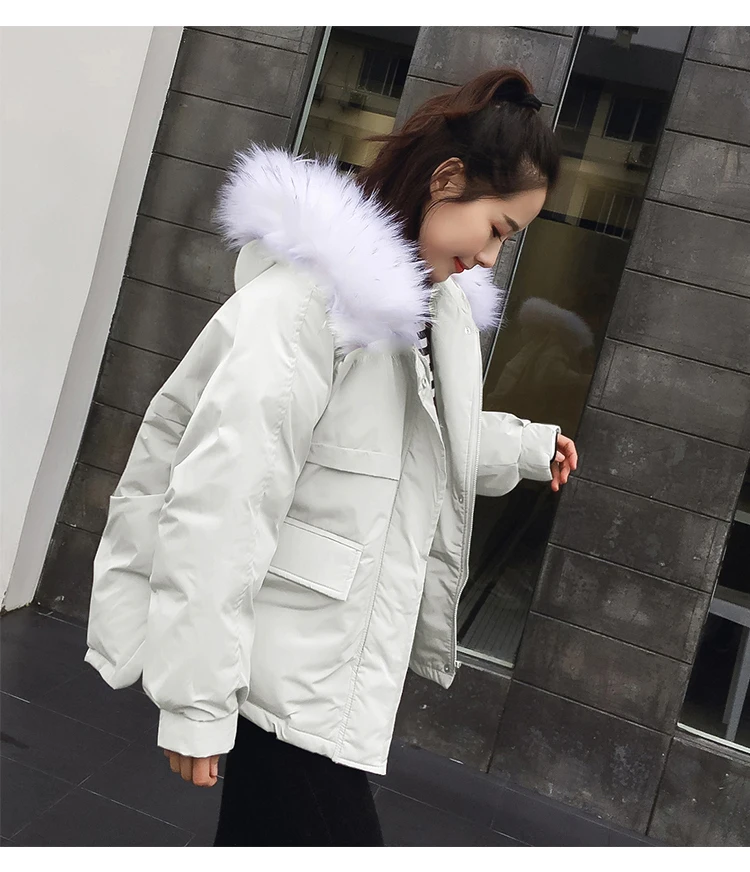 Fdfklak, корейское зимнее пальто, женская короткая куртка с капюшоном, женская верхняя одежда, пальто, толстая хлопковая куртка, парка для женщин, chaqueta mujer
