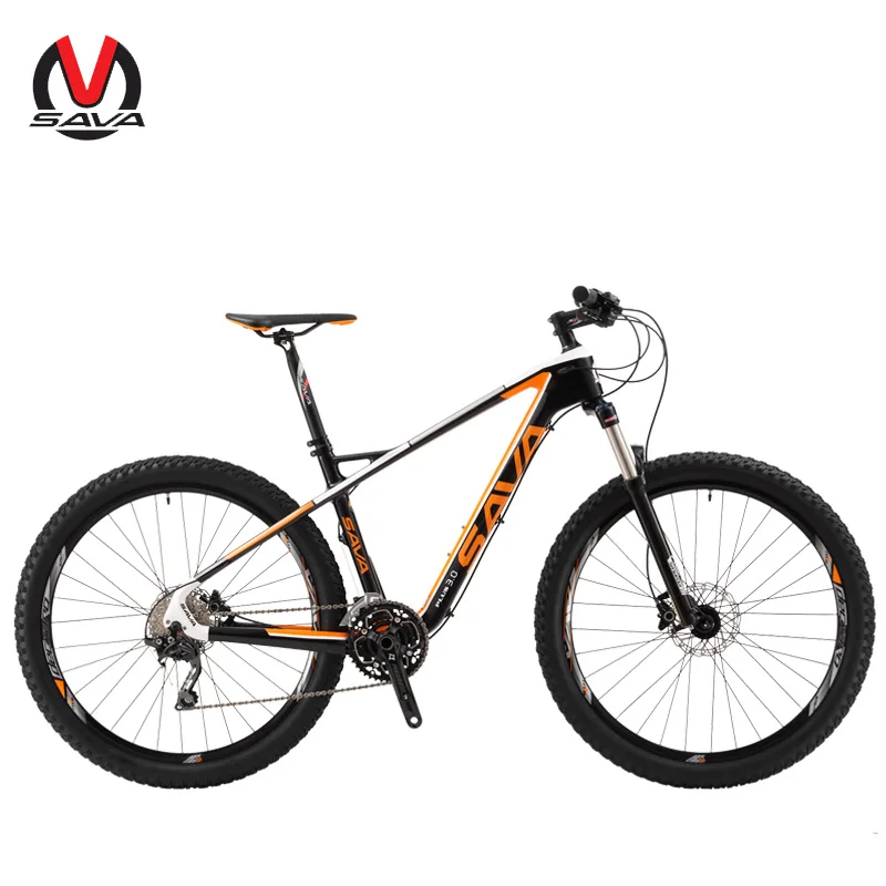 Горный велосипед SAVA Plus3.0 горный 29/27.5 углеродное волокно mtb 29 с Shimano deore 27 5 29|brake